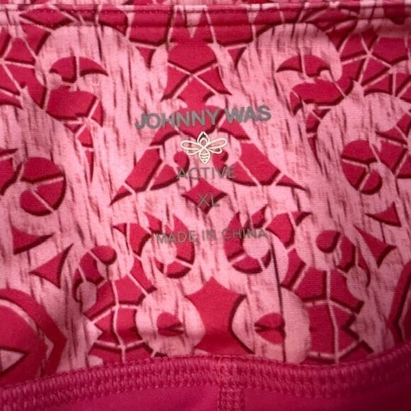 Johnny Was Bee Active Tennis Skirt Skort Golf Pickleball Pink Floral XL - Picture 6 of 6